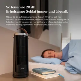 Levoit Windi Mini 20 cm Tischventilator Schwarz