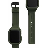 Urban Armor Gear Scout+ Strap & Case + Schutzhülle 45mm Oliv-Drab Watch Series 7, Watch Ser