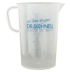 Dr. Schnell Messbecher, transparent 80024  , Fassungsvermögen: 3 Liter