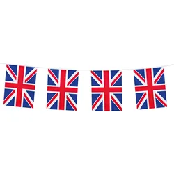 Britische Flaggen Girlande 10m - OS
