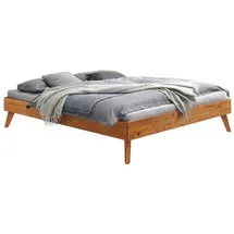 Hasena Calvari 140 x 200 cm Holz Braun Wildeiche