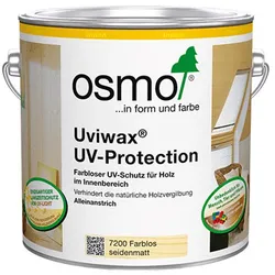Osmo Uviwax® UV-Protection Farblos Seidenmatt 7200 0,750 l