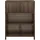 [en.casa] Lukkodso 103 x 80 x 28 cm Walnussoptik / Braun