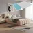 Catania 140 x 200 cm Beige inkl. Matratze