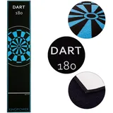 TSGPS Dartmatte Teppich 290x60 cm Blau