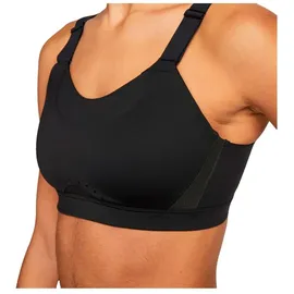 Nike Alpha verstellbarer High Support Sport-BH Damen 010 black/black/dk smoke grey/dk smoke grey XS D-E