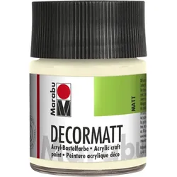 Marabu 140105271 Marabu Decormatt Acryl Elfenbein 271, 50 ml