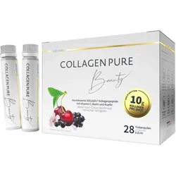 Collagen Pure Beauty 10 g Gold Trinkampullen hochdosiert 1x28 St
