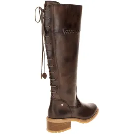 PIKOLINOS Medina Schaft Stiefel braun caoba Schaft-Schnürung für Damen, braun, Größe 36 EU