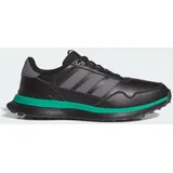 adidas S2G 26 LEATHER SPIKELESS GOLFSCHUH - Core Black / Grey Four / Court Green - 43 1/3