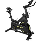 MSPORTS Indoor Cycling Bike Premium Black Series | Speed Bike 8KG Schwungrad mit Magnetischem Widerstand | Ergometer - Hometrainer Fahrrad mit Bluetooth APP | Fitness Heimtrainer