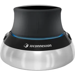3Dconnexion SpaceMouse Compact (Kabelgebunden), Maus, Schwarz
