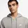 Nike Club Basketball Fleece Kapuzenjacke Herren Grau M