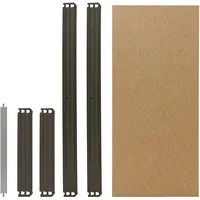 shelfplaza Biedrax Fachboden für Wandregal 50 x 60 cm, Fachboden-Set in grau