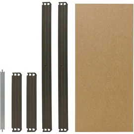 shelfplaza Biedrax Fachboden für Wandregal 50 x 60 cm, Fachboden-Set in grau
