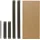shelfplaza Biedrax Fachboden für Wandregal 50 x 60 cm, Fachboden-Set in grau
