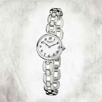 Regent Edelstahl Damen Uhr F-802 Quarzuhr Armband silber URF802