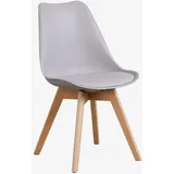 SKLUM Pack 4 Stühle Nordic Helles Grau