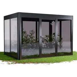 sunelements SunGarden Modern Alu Anthrazit-metallic Acrylglas 6 mm 3,2 m2