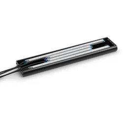 Lampengehäuse für LED-Leisten     Schwarz 35cm      
