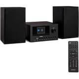 Medion P85003 Micro Audio System Kompaktanlage (Internetradio, DAB+, PLL UKW Radio, Bluetooth, USB Anschluss, AUX, 2x150 W)