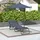 Outsunny Sonnenliege 197 x 58 x 26 cm Silber