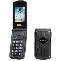 AGM M10 Robustes 4G Klapphandy ohne Vertrag – Outdoor Tastenhandy mit Dual-SIM, FM-Radio, SOS-Notruftaste und erweiterbarem Speicher bis 128GB – Kompaktes, langlebiges Handy für Arbeit & Outdoor
