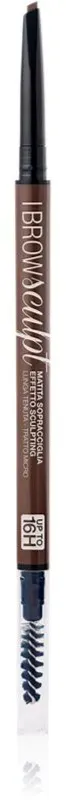 bellaoggi I Brow Sculpt Eyebrows Pencil Präzisionsaugenbrauenstift mit Bürste Farbton Dark Brown 1 g