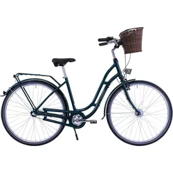 HAWK City Classic Joy Fahrrad Damen 28 Zoll 3 Gang Nabenschaltung Grün M