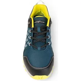 Goodyear S1P Sicherheitsschuhe Petrol/Gelb 40