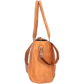Plevier Rock Copal Schultertasche Leder Brown
