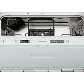 Klarstein UV 6 Secret Einbau-Geschirrspüler (450 mm breit, Weiß)