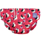 Bambino Mio Bambino Mio, revolutionäre wiederverwendbare Schwimmwindel für Babys und Kleinkinder, Jungen und Mädchen, Papageitaucher, L (1-2 Jahre)