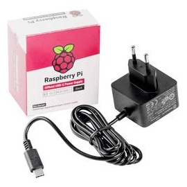 Raspberry Pi 5.1A/3A PSU, Netzteil - Spannungsumwandler Indoor 15,3 W schwarz