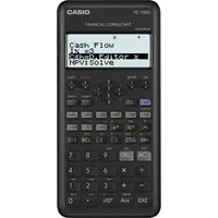 Casio FC-100V-2, Finanzrechner Second Edition, FC-100V-2-W-ET