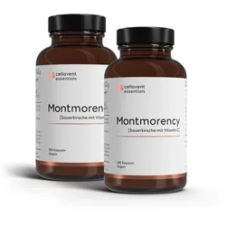 Montmorency Kapseln [Sauerkirsche mit Vitamin C] | Cellavent essentials 360 Stk.