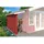 Lasita Maja Gartenhaus-Anbaudach Schleppdach 90 x 300 cm Rot