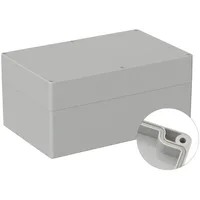 TRU Components TC-9065552 Outdoor-Gehäuse Polycarbonat Lichtgrau (RAL 7035) 1