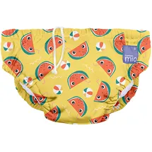 Bambino Mio Bambino Mio, wiederverwendbare Schwimmwindel für Babys und Kleinkinder, Jungen und Mädchen, Milde Melone, M (6-12 Monate)