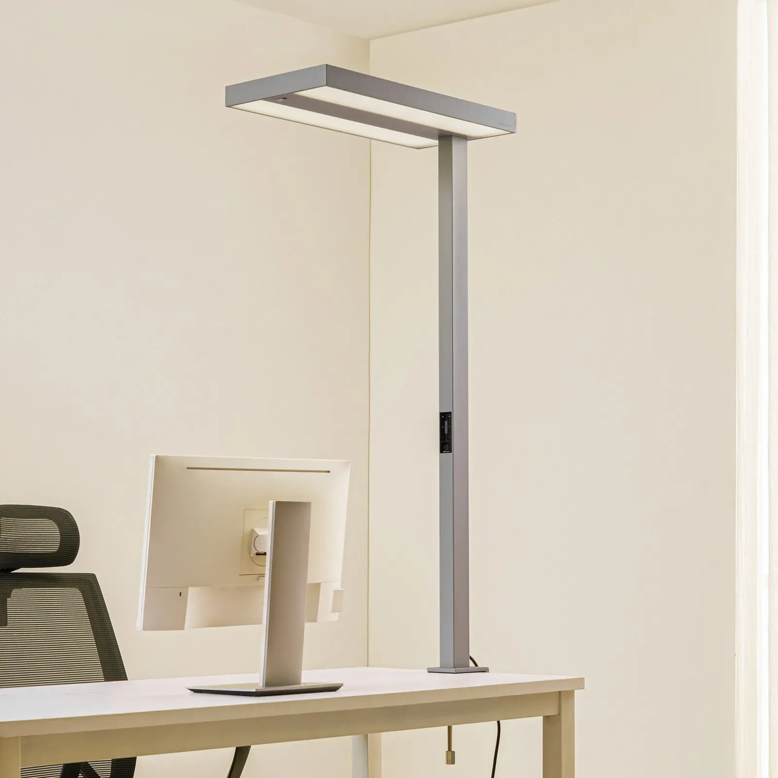 Spotlight Arcchio, Logan, dimmbar, Grau, für Arbeitszimmer / Büro, Aluminium, Modern - 61 - 28 - 132
