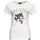 Queen Kerosin Print T-Shirt Wild Rebel in offwhite | Gr.: XS