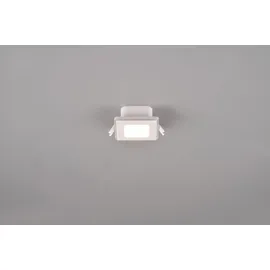 Trio Nimbus 1x5W rund Weiß Kunststoff