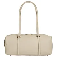 Cluty Fliori Henkeltasche Leder Beige