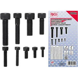 BGS Zylinderschrauben-Sortiment Innensechskant 106-tlg.