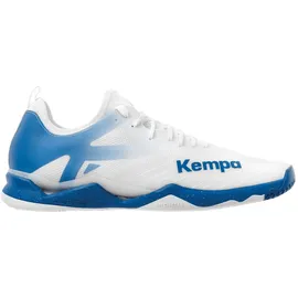 Kempa Wing Lite 2.0 Handballschuhe Weiß Deep Blau, 39 EU