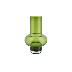 Peill+Putzler Vase , grün , Glas  , Maße (cm): H: 23  Ø: 14.5