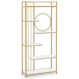 Barberpub 5180 Büroschrank 0 x 0 x 0 cm gold, weiß