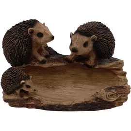 FD Dekofigur Vogeltränke Igel 19 x 30 x 19 cm