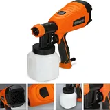 DEUBA Monzana elektrisches Farbsprühsystem 800ml/min Behälter 500 w 3 Sprühmuster Farbsprühpistole Spritzpistole