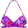 VENICE BEACH Bikini-Top Damen Lila/Mehrfarbig 38 Cup A/B